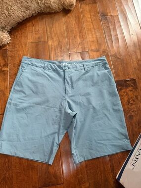 Hang Ten Light Blue Men’s Flat Front Shorts